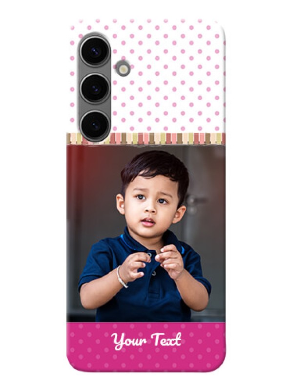 Custom Galaxy S24 Plus 5G custom mobile cases: Cute Girls Cover Design