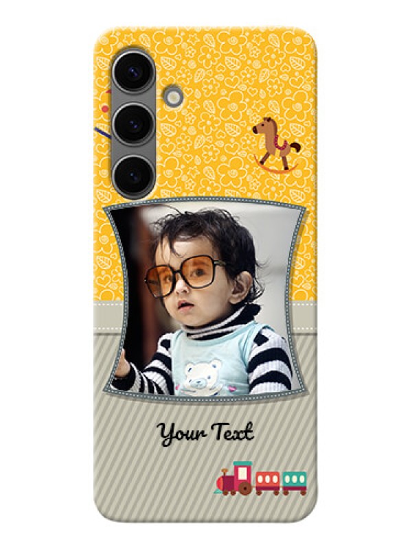 Custom Galaxy S24 Plus 5G Mobile Cases Online: Baby Picture Upload Design