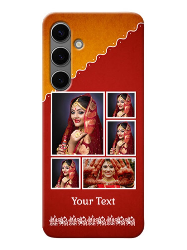 Custom Galaxy S24 Plus 5G customized phone cases: Wedding Pic Upload Design