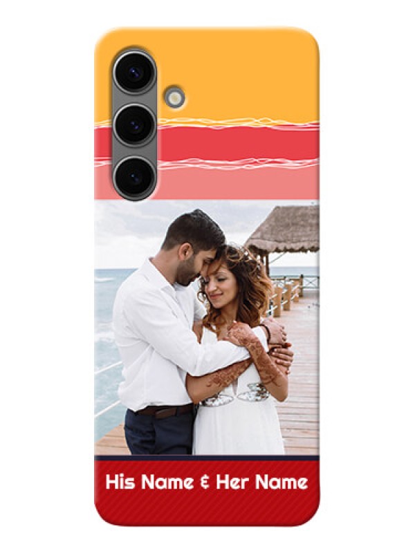 Custom Galaxy S24 Plus 5G custom mobile phone covers: Colorful Case Design