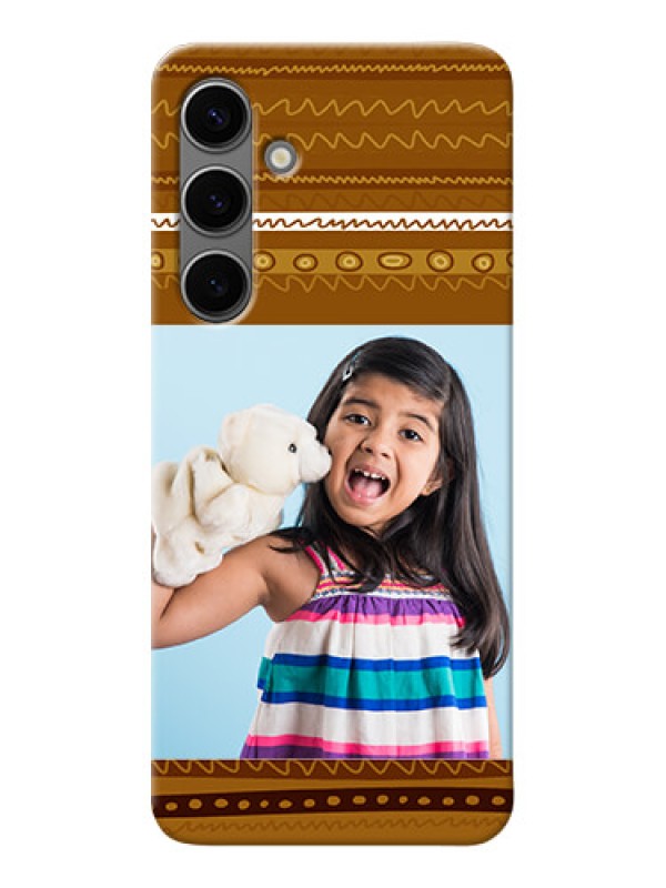 Custom Galaxy S24 Plus 5G Mobile Covers: Friends Picture Upload Design