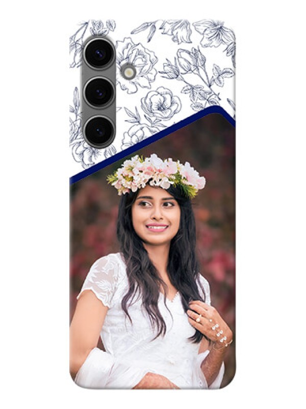 Custom Galaxy S24 Plus 5G Phone Cases: Premium Floral Design