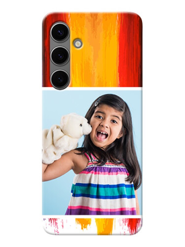 Custom Galaxy S24 Plus 5G custom phone covers: Multi Color Design