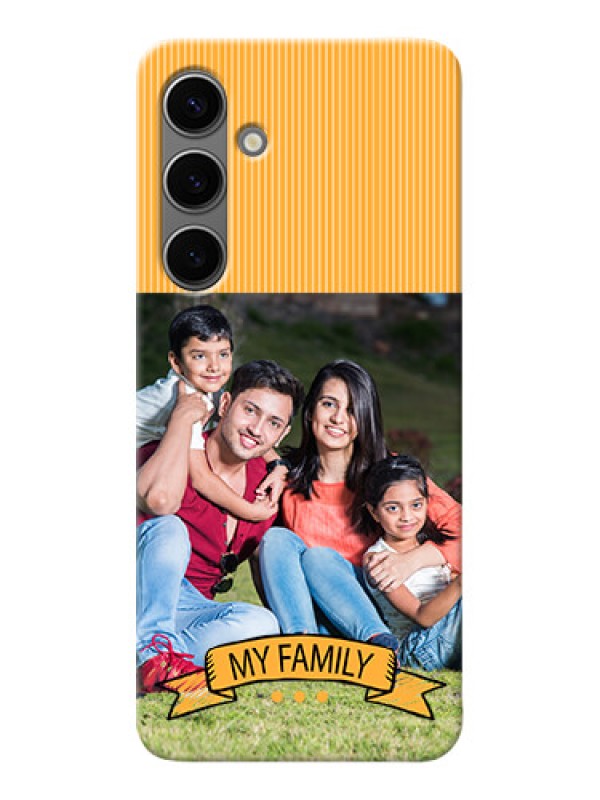 Custom Galaxy S24 Plus 5G Personalized Mobile Cases: My Family Design