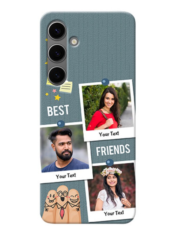 Custom Galaxy S24 Plus 5G Mobile Cases: Sticky Frames and Friendship Design