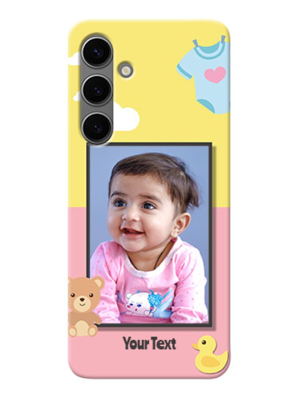 Custom Galaxy S24 Plus 5G Back Covers: Kids 2 Color Design