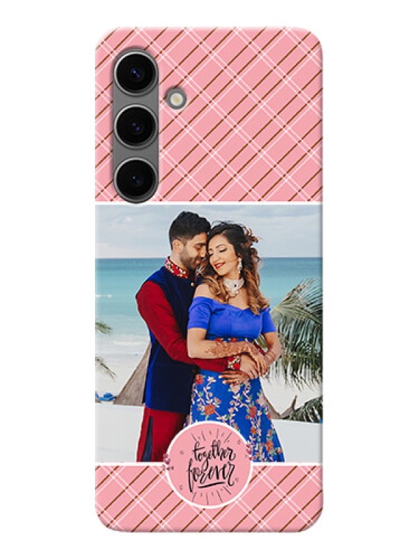 Custom Galaxy S24 Plus 5G Mobile Covers Online: Together Forever Design
