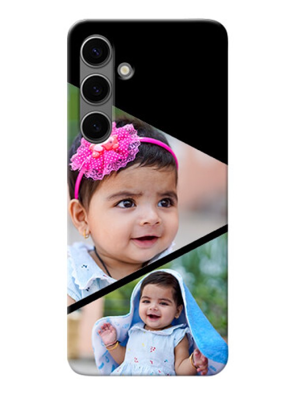 Custom Galaxy S24 Plus 5G mobile back covers online: Semi Cut Design