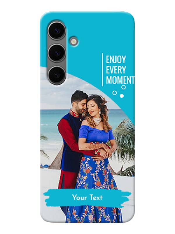 Custom Galaxy S24 Plus 5G Personalized Phone Covers: Happy Moment Design