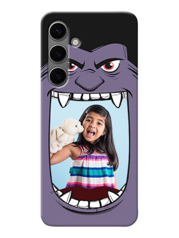 Custom Galaxy S24 Plus 5G Personalised Phone Covers: Angry Monster Design