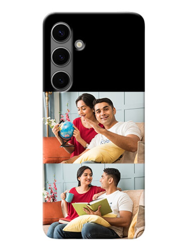Custom Galaxy S24 Plus 5G 2 Images on Phone Cover