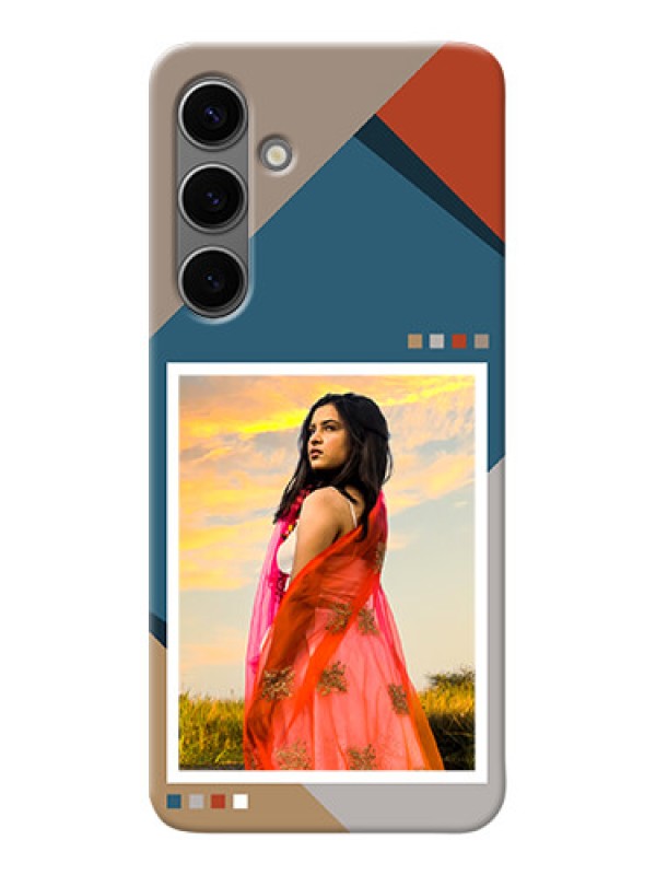 Custom Galaxy S24 Plus 5G Personalized Phone Case with Retro color pallet Design