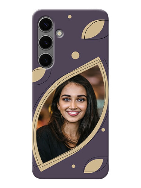 Custom Galaxy S24 Plus 5G Custom Mobile Case with Falling Leaf Design