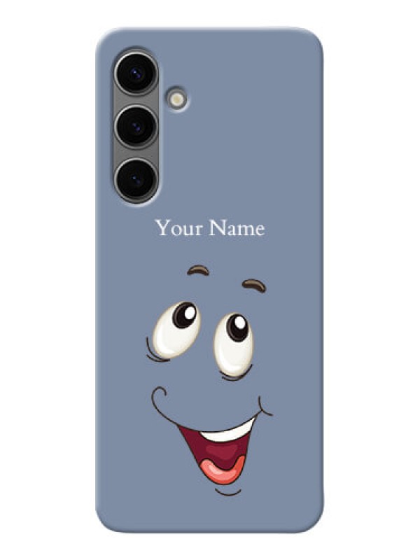 Custom Galaxy S24 Plus 5G Photo Printing on Case with Laughing Cartoon Face Design