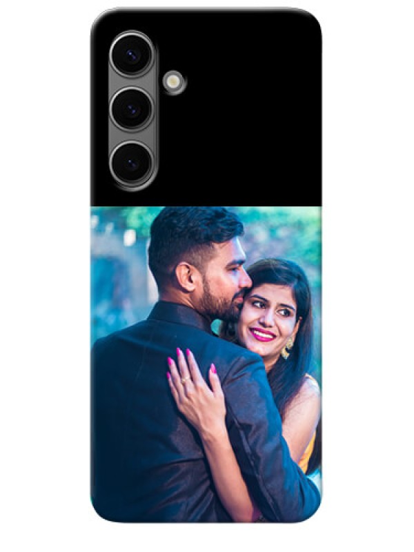 Custom Galaxy S24 Plus 5G Custom Hard Phone Case - Upload Full Picture With Custom Color Design