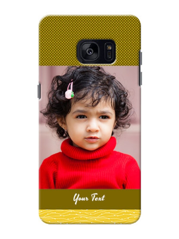 Custom Samsung Galaxy S7 Edge Simple Green Colour Mobile Case Design