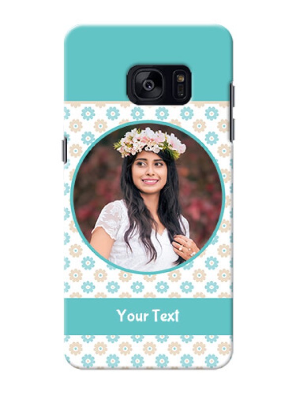 Custom Samsung Galaxy S7 Edge Beautiful Flowers Design Mobile Case Design