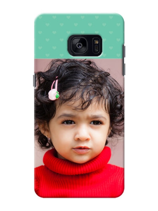 Custom Samsung Galaxy S7 Edge Lovers Picture Upload Mobile Cover Design
