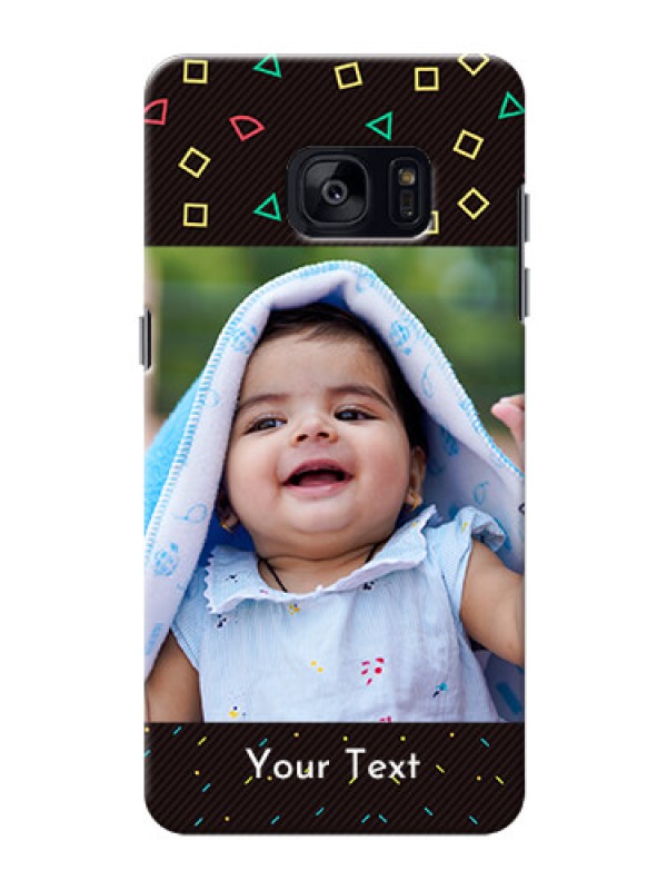 Custom Samsung Galaxy S7 Edge confetti birthday Design