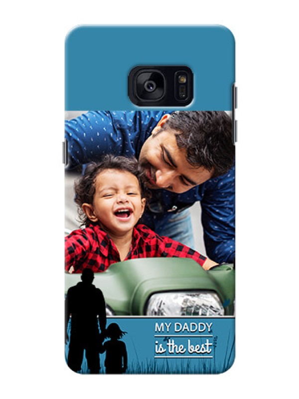 Custom Samsung Galaxy S7 Edge best dad Design