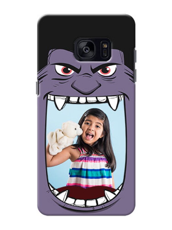 Custom Samsung Galaxy S7 Edge angry monster backcase Design