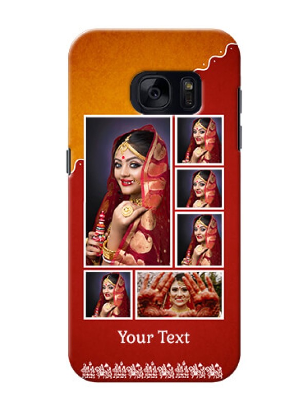 Custom Samsung Galaxy S7 Multiple Pictures Upload Mobile Case Design