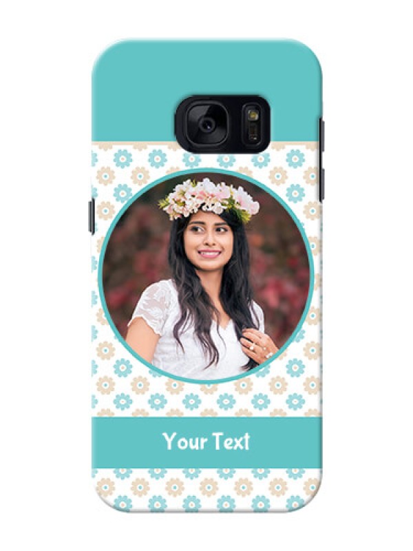 Custom Samsung Galaxy S7 Beautiful Flowers Design Mobile Case Design