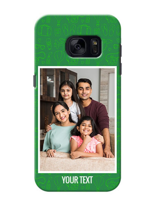 Custom Samsung Galaxy S7 Multiple Picture Upload Mobile Back Cover Design