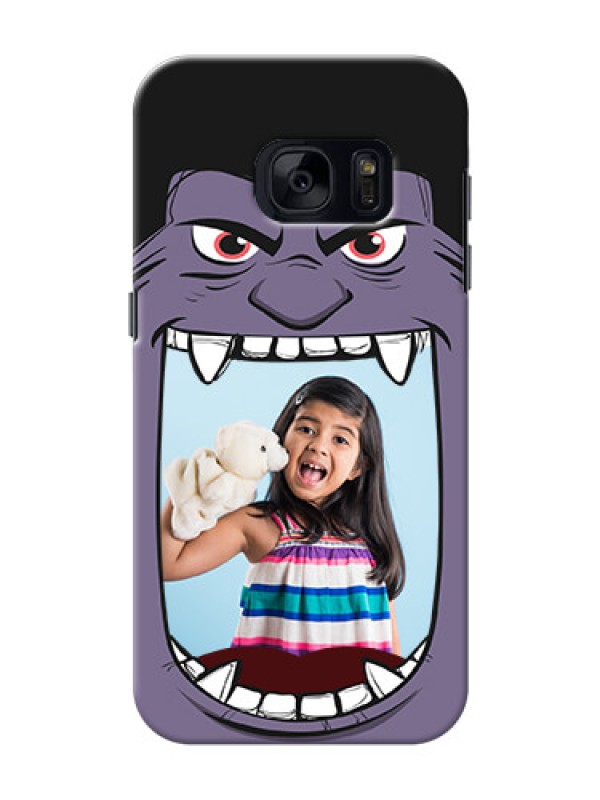 Custom Samsung Galaxy S7 angry monster backcase Design