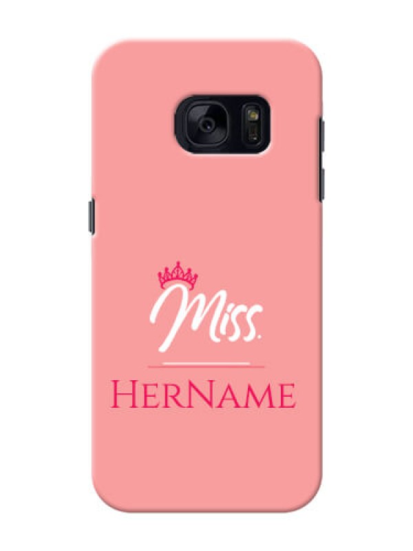 Custom Galaxy S7 Custom Phone Case Mrs with Name