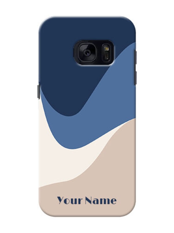 Custom Galaxy S7 Back Covers: Abstract Drip Art Design