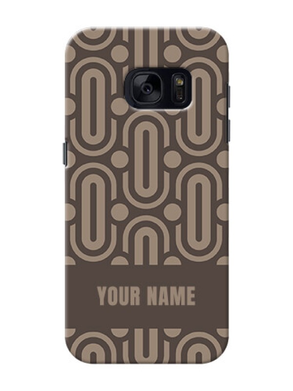 Custom Galaxy S7 Custom Phone Covers: Captivating Zero Pattern Design