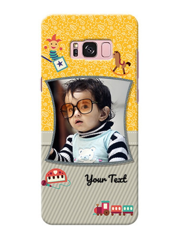 Custom Samsung Galaxy S8 Plus Baby Picture Upload Mobile Cover Design
