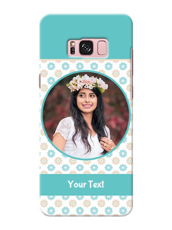 Custom Samsung Galaxy S8 Plus Beautiful Flowers Design Mobile Case Design