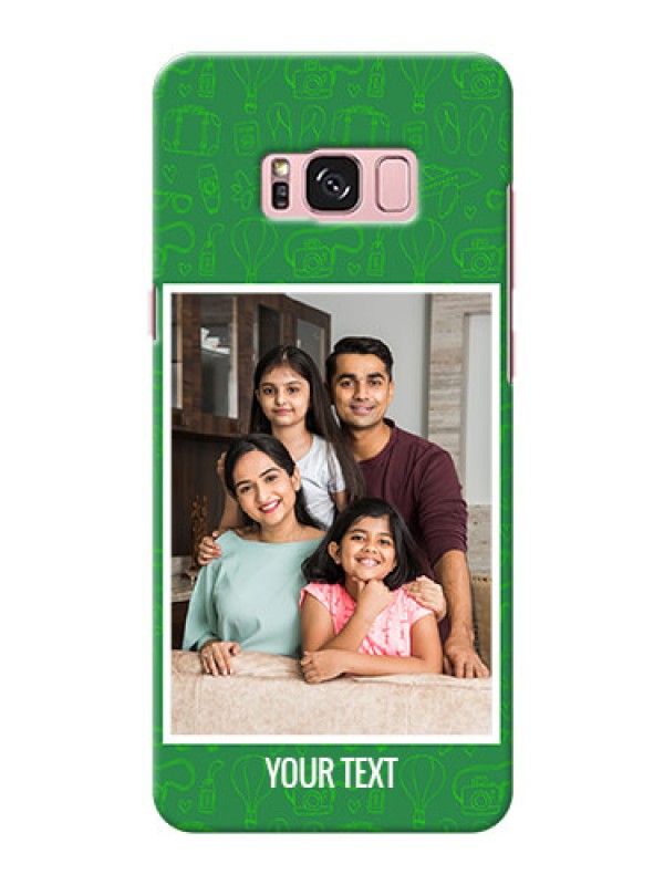 Custom Samsung Galaxy S8 Plus Multiple Picture Upload Mobile Back Cover Design