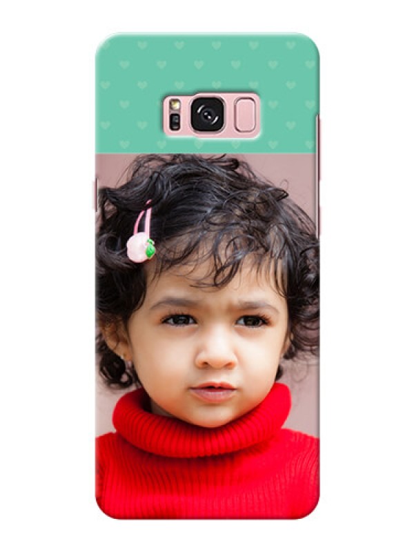 Custom Samsung Galaxy S8 Plus Lovers Picture Upload Mobile Cover Design