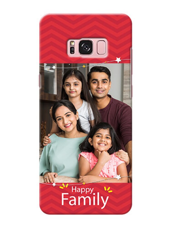 Custom Samsung Galaxy S8 Plus happy family Design