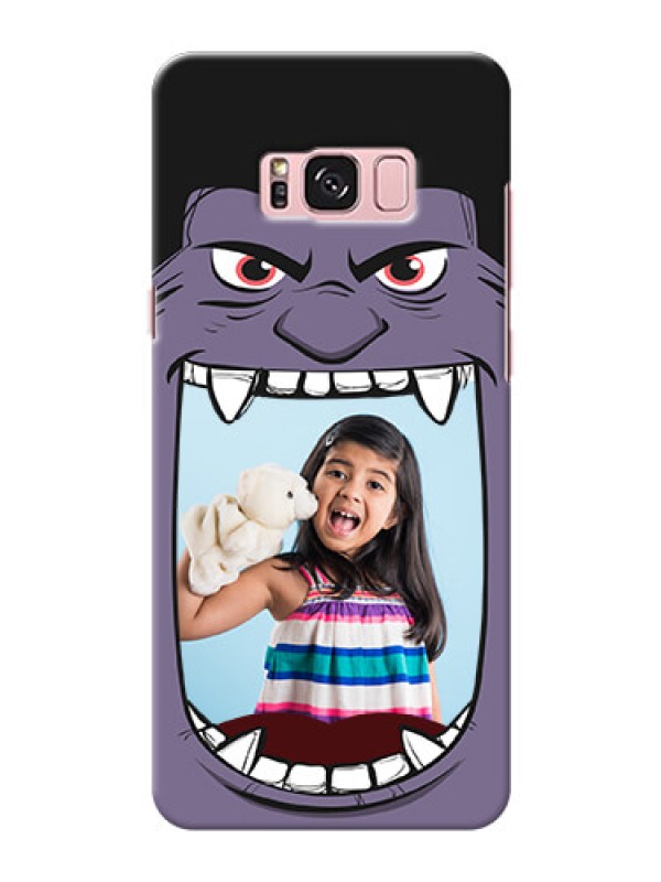 Custom Samsung Galaxy S8 Plus angry monster backcase Design
