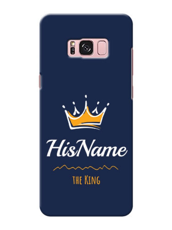 Custom Galaxy S8 Plus King Phone Case with Name