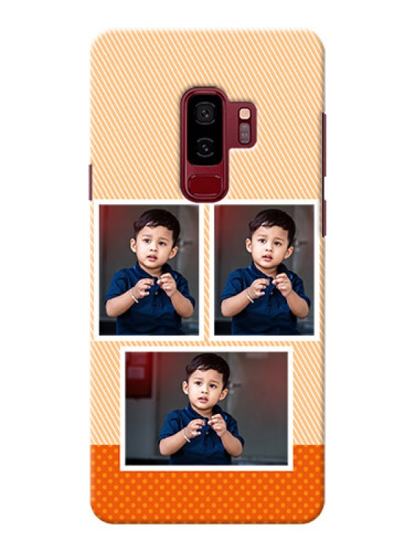 Custom Samsung Galaxy S9 Plus Bulk Photos Upload Mobile Case  Design