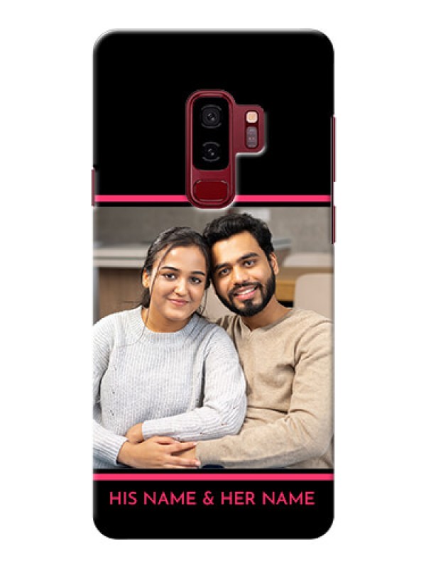 Custom Samsung Galaxy S9 Plus Photo With Text Mobile Case Design