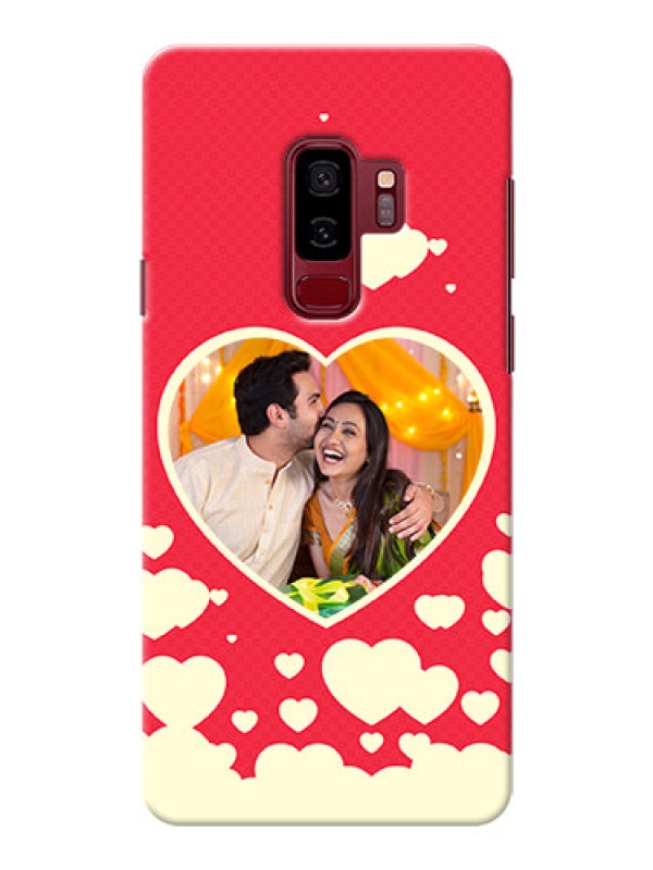Custom Samsung Galaxy S9 Plus Love Symbols Mobile Case Design