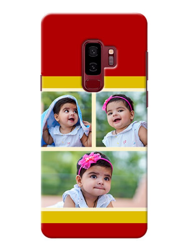 Custom Samsung Galaxy S9 Plus Multiple Picture Upload Mobile Cover Design