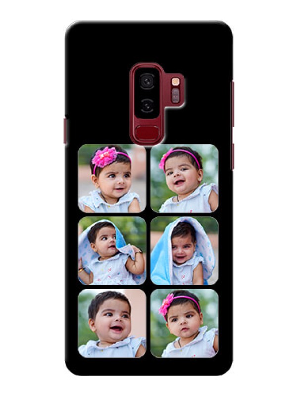 Custom Samsung Galaxy S9 Plus Multiple Pictures Mobile Back Case Design