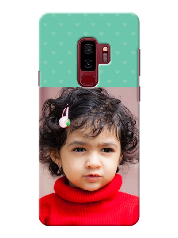 Custom Samsung Galaxy S9 Plus Lovers Picture Upload Mobile Cover Design