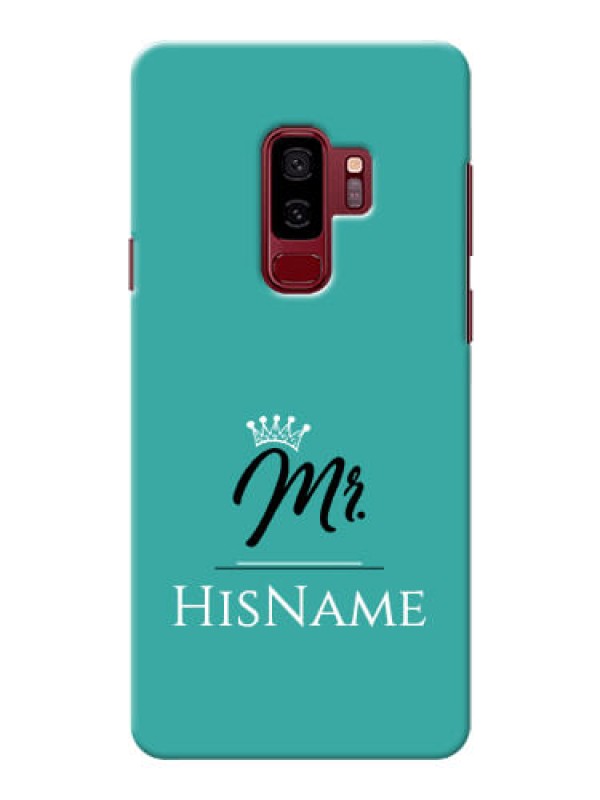 Custom Galaxy S9 Plus Custom Phone Case Mr with Name
