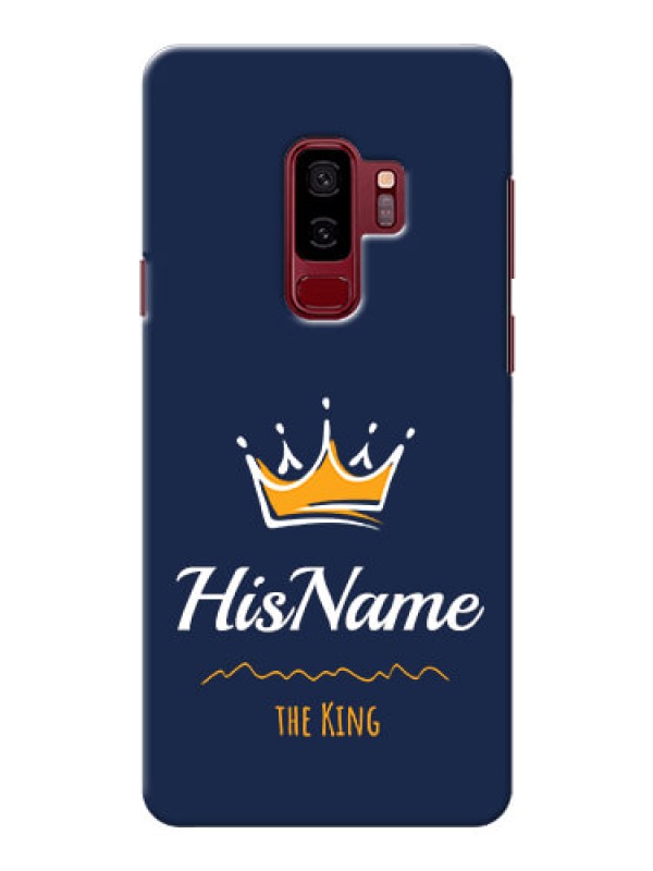 Custom Galaxy S9 Plus King Phone Case with Name