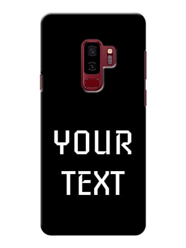 Custom Galaxy S9 Plus Your Name on Phone Case