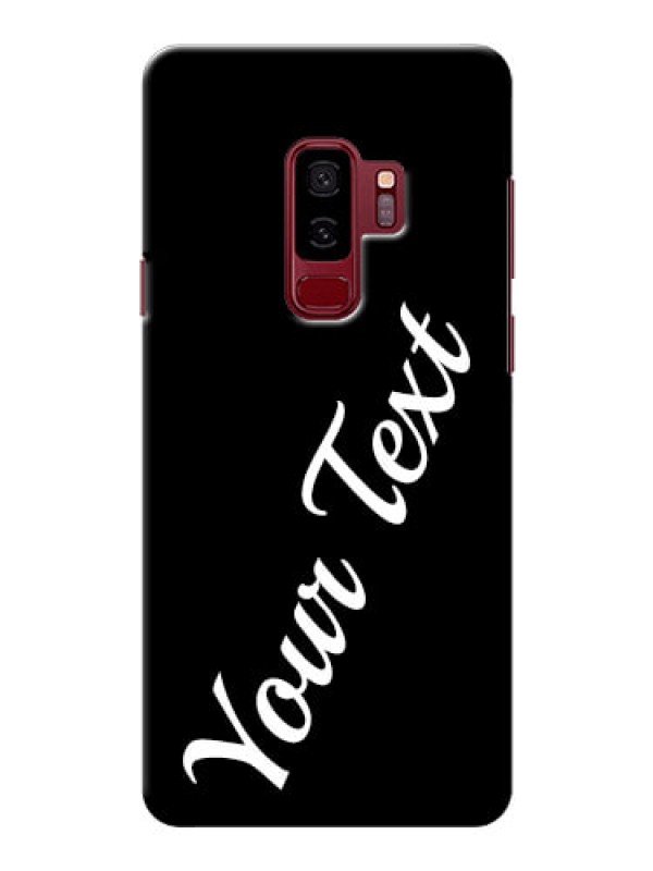 Custom Galaxy S9 Plus Custom Mobile Cover with Your Name