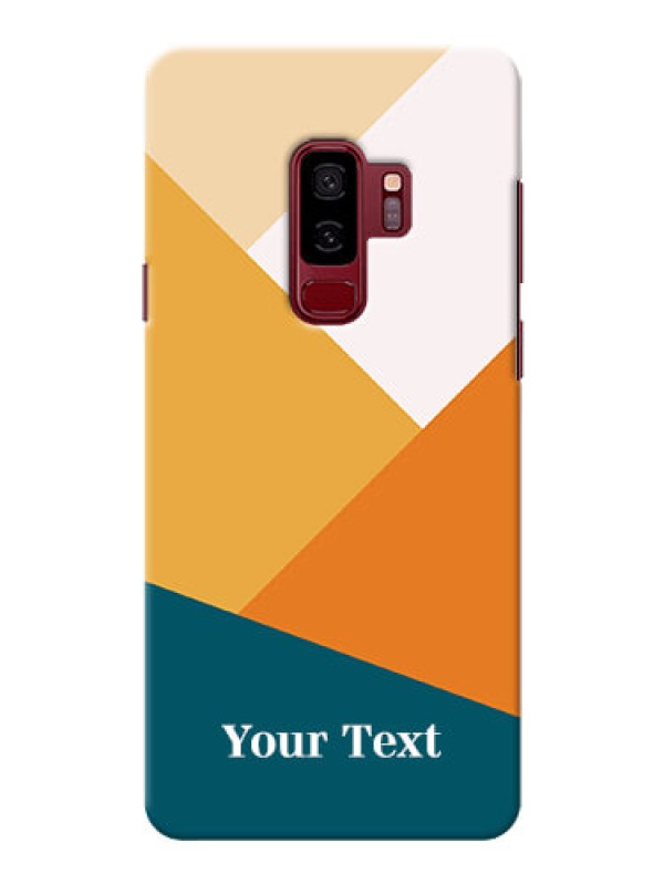 Custom Galaxy S9 Plus Custom Phone Cases: Stacked Multi-colour Design